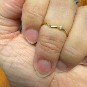 Gold-Toned Silver 925 Ring